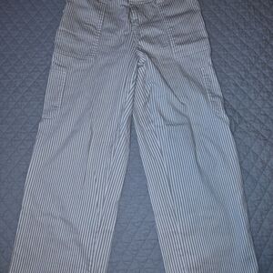 Stylish Striped Women's Cargo Pants